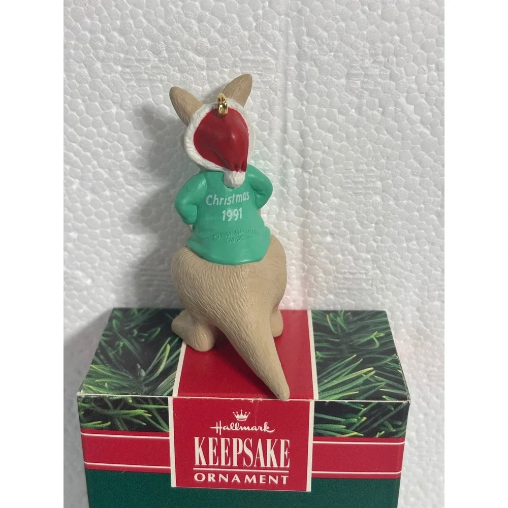 Hallmark 1991 Keepsake Ornament Mom to Be‎ Kangaroo Christmas Gift